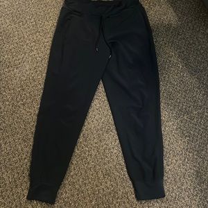 black joggers